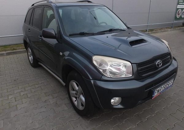 Toyota RAV4 cena 26900 przebieg: 154420, rok produkcji 2006 z Września małe 37